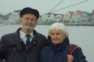 Wolfgang and Inge in Travemuende March 2nd