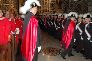 Knights of Columbus honor guard