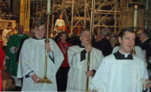 Cardinal Timothy Dolan on top left